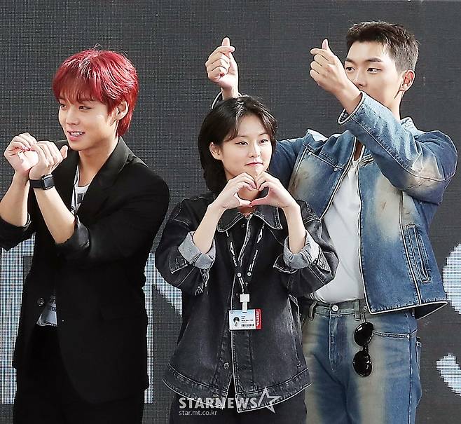 박지훈-이연-최현욱 '사랑해주세요'[★포토]