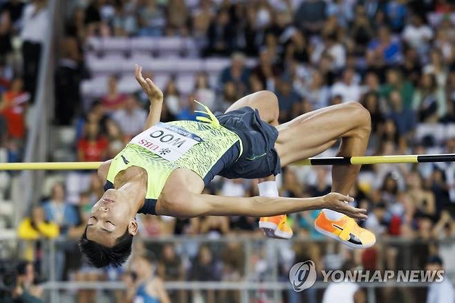 남자 높이뛰기 월드랭킹 1위 우상혁 [AP=연합뉴스 자료사진]