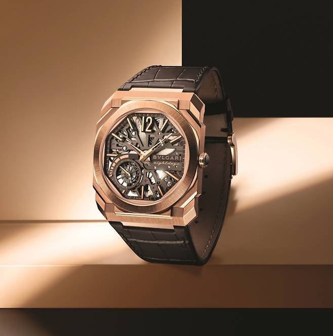 사진 : 불가리(BVLGARI), 옥토 피니씨모 스켈레톤 8 데이즈(OCTO FINISSIMO SKELETON 8 DAYS)&nbsp;ⓒBVLGARI