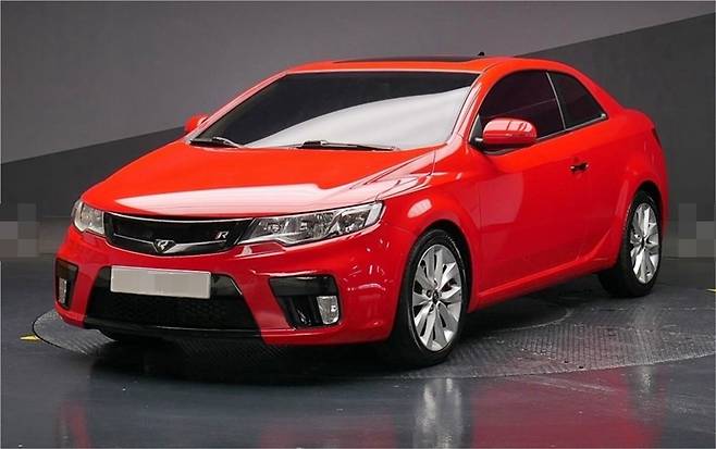 99만원에 매물로 등장한 포르테 쿱 [사진출처=엔카닷컴]