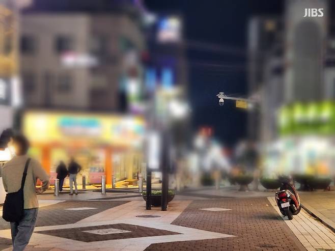 지난 6일 오후 9시 제주시 연동 저녁 모습