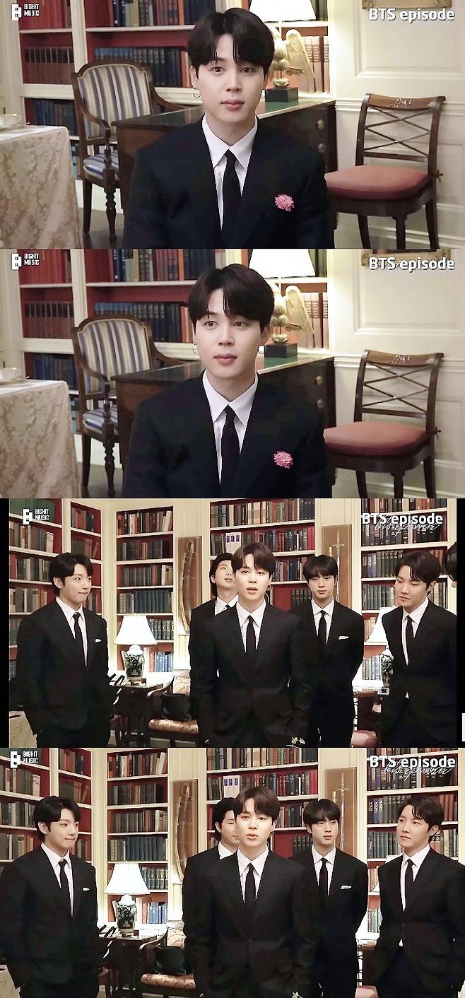 방탄소년단 지민, 올바른 신념→겸손..감동 그 자체 'PERFECT JIMIN'