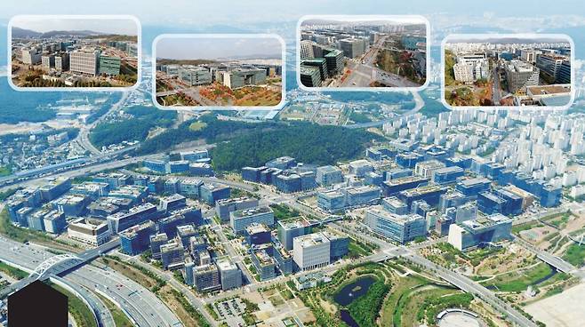 판교 테크노밸리 전경. /사진=판교 테크노밸리 홈페이지.