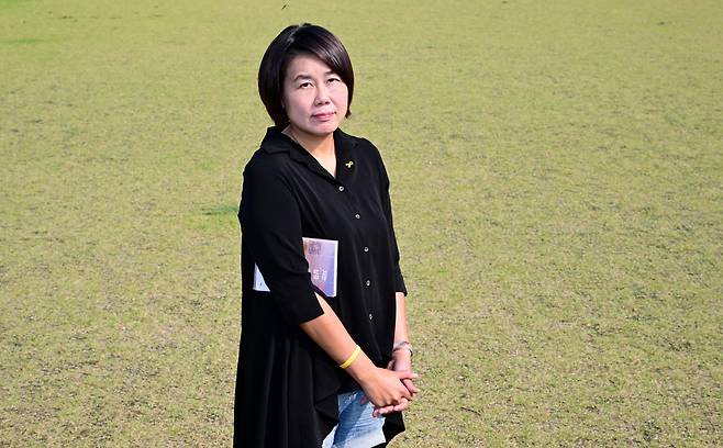 1995년 6월 29일 발생한 삼풍백화점 붕괴 사고의 생존자인 ‘산만언니(필명)’ [박해묵 기자]