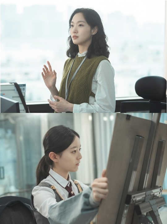 김고은 박지후 /사진=tvN 작은 아씨들