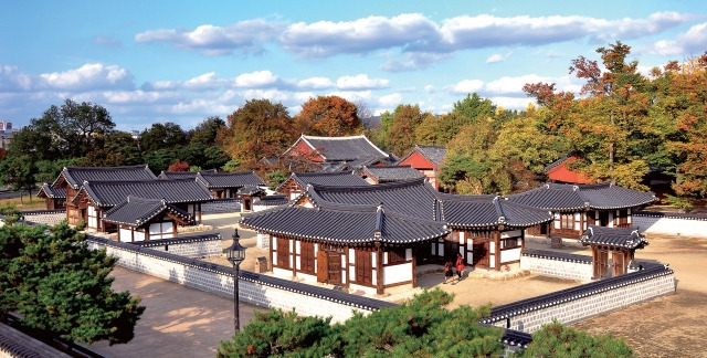 전주한옥마을내에 있는 경기전. 전주시 제공.