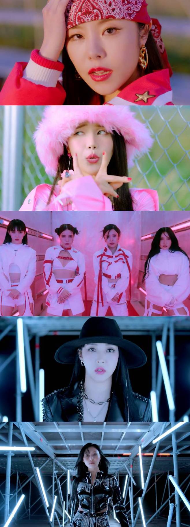 /사진=마마무 '일낼라' 뮤직비디오 캡처