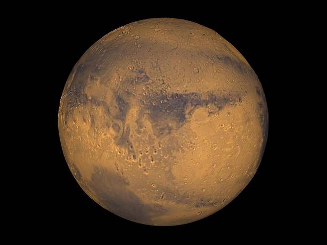 '붉은 행성' 화성  [NASA 제공/ 재판매 및 DB 금지] photo@yna.co.kr