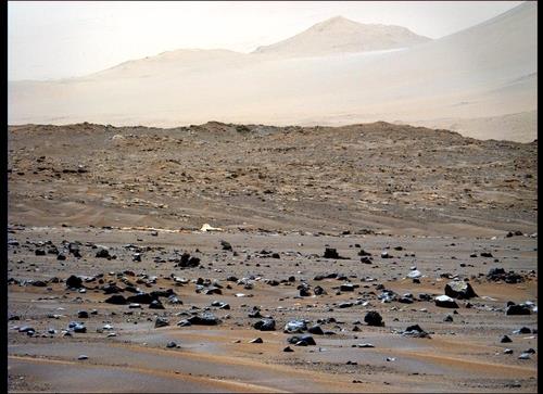 퍼서비어런스가 마스트캠-z로 촬영한 화성 표면  [NASA/JPL-Caltech/ASU/MSSS 제공/ 재판매 및 DB 금지] photo@yna.co.kr