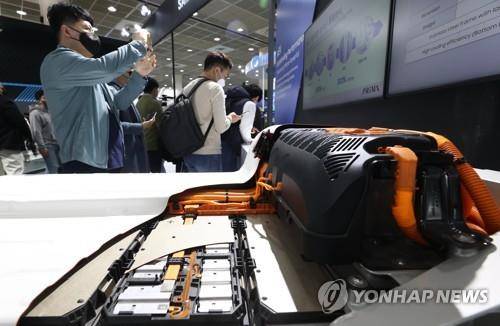 전기차용 배터리팩 [연합뉴스 자료사진]