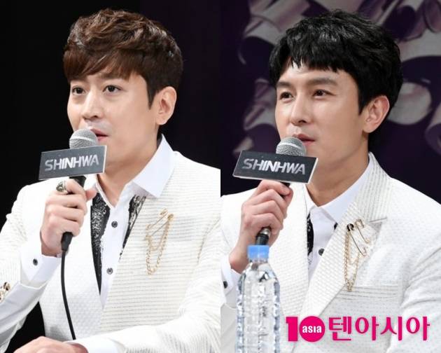 에릭(왼쪽), 김동완 / 사진=텐아시아DB