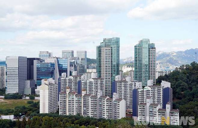 상암동 아파트 전경.&nbsp; &nbsp;사진=박효상 기자