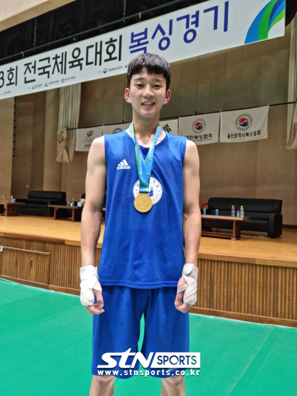 인하대 복싱 최도현 선수 사진｜박진명 기자