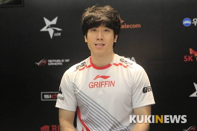 그리핀 시절 김대호 감독.&nbsp; &nbsp;쿠키뉴스DB