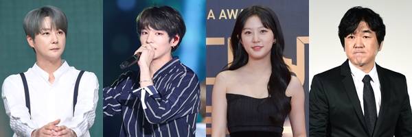 범법 행위인 '음주운전'과 관련된 연예인들의 소식에 대중이 분노했다. 사진은 (왼쪽부터) 그룹 신화 멤버 신혜성·그룹 빅톤 멤버 허찬·배우 김새론·배우 윤제문. /사진=뉴스1