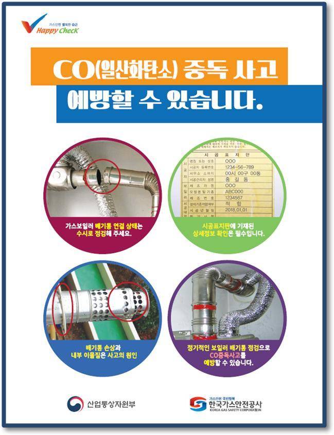 [서울=뉴시스]일산화탄소 중독 사고 예방을 위한 국민행동요(자료=행정안전부 제공) *재판매 및 DB 금지