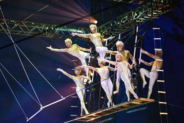 2018년 '쿠자' 이후 4년 만에 한국을 찾은 태양의서커스가 대표작 '알레그리아'를 업그레이드한 '뉴 알레그리아'를 선보인다. 마스트엔터테인먼트 제공