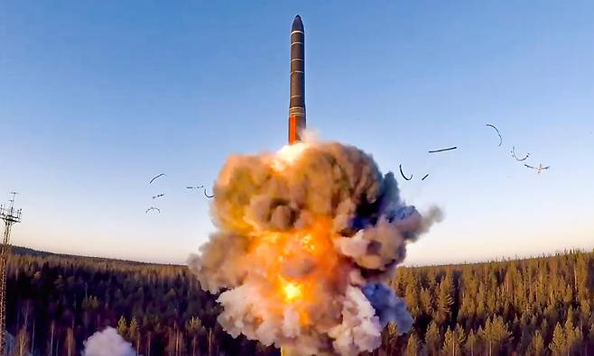 핵전쟁 우려 또 나와…러시아 “우크라 병합지 핵무기 보호” / 사진=러시아 국방부