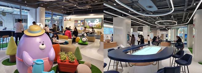 서울 명동에 위치한 신한은행 카페스윗 쏠. /김수정 기자