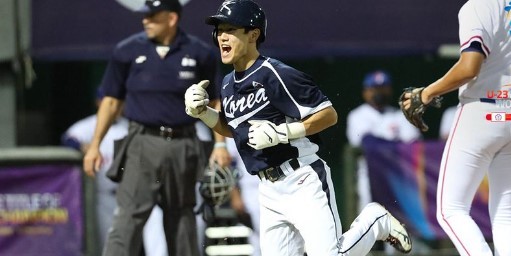 U-23 야구대표팀의 양승혁. (WBSC SNS 캡처)