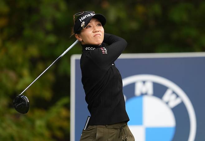 리디아 고의 최종 라운드 2번 홀 경기 장면 [BMW 코리아 제공. 재판매 및 DB 금지]