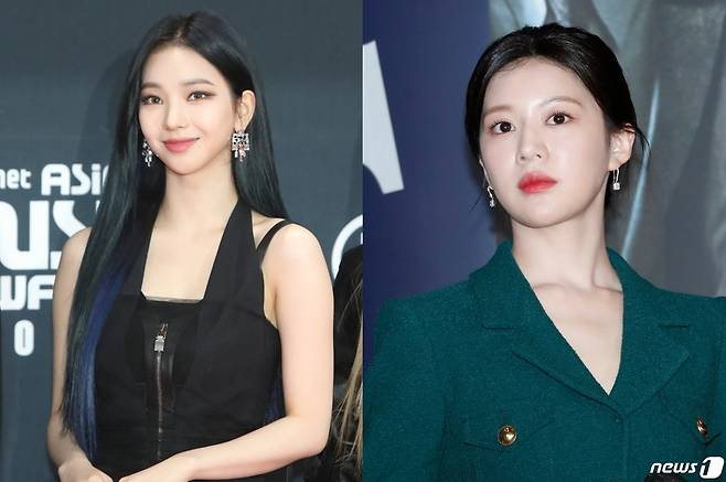 걸그룹 에스파 카리나(왼쪽), 배우 고윤정. ⓒ 뉴스1 DB