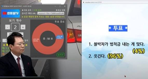 사진 '한문철TV' 영상 캡처 *재판매 및 DB 금지 /사진=뉴시스