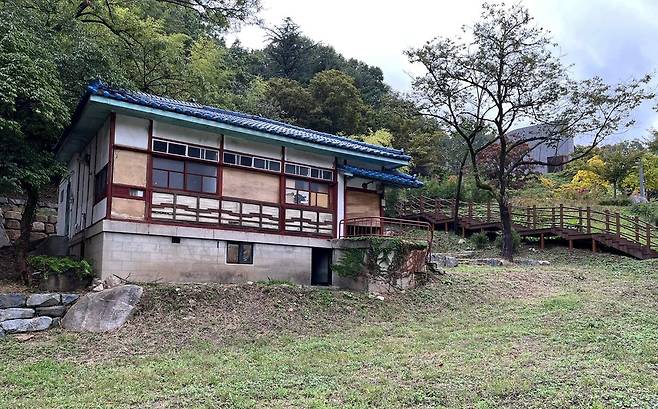 보문산 근대식 별장 [대전시 제공. 재판매 및 DB 금지]