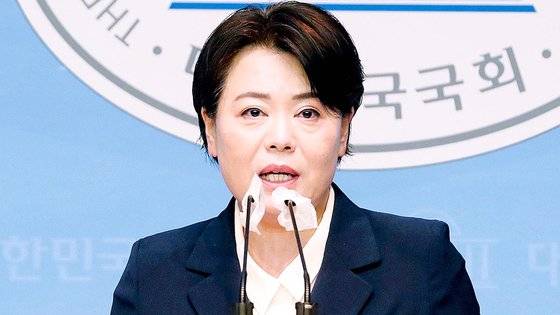윤희숙 전 국민의힘 의원. 김경록 기자