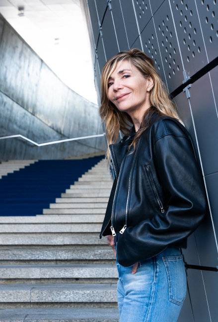 나탈리 뒤푸르 안담 설립자가 2023 S/S 서울패션위크를 참관하러 한국을 찾았다. [홍태식 객원기자]