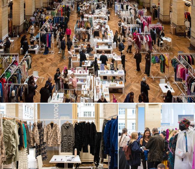 9월 파리패션위크 중 트라노이 쇼에 참가한 한국 브랜드들이 ‘신상’을 선보이고 있다.[ 안담]