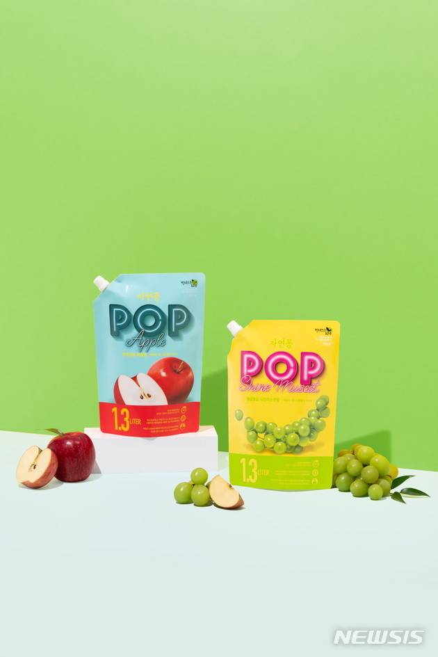 [서울=뉴시스] LG생활건강 '자연퐁 POP'. (사진=뉴시스 DB). photo@newsis.com