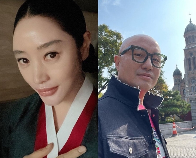 왼쪽부터 김혜수, 홍석천