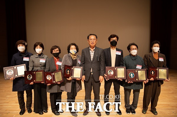 2022 충북 괴산세계유기농산업엑스포 자원봉사단 해단식이 31일 괴산문화예술회관에서 열렸다. /괴산군.