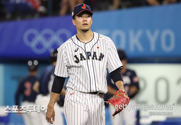 일본 대표팀으로 활약할 당시의 센가 / 사진=Gettyimages 제공