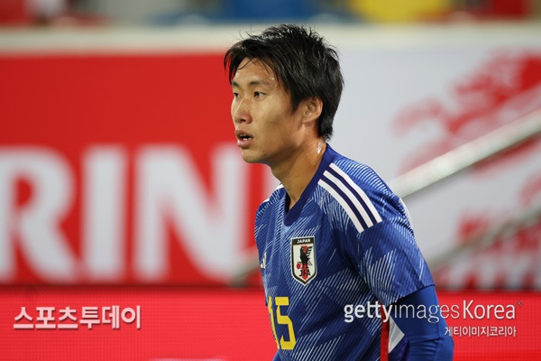 일본 대표팀의 핵심 미드필더 가마다 다이치 / 사진=Gettyimages 제공