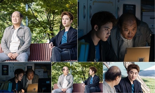 ‘진검승부’ 도경수 김상호 사진=네오엔터테인먼트, 블라드스튜디오