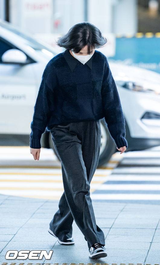 [OSEN=인천공항, 민경훈 기자]박은빈이 출국장으로 이동하고 있다. 2022.11.04 / rumi@osen.co.kr