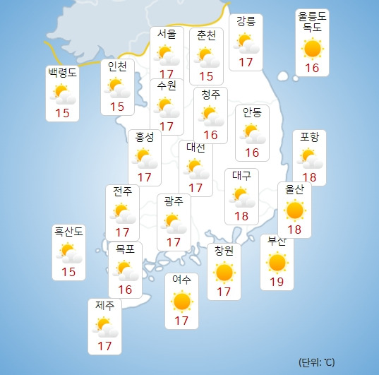 기상청 오늘(6일) 오후 날씨 : 전국날씨,날씨예보