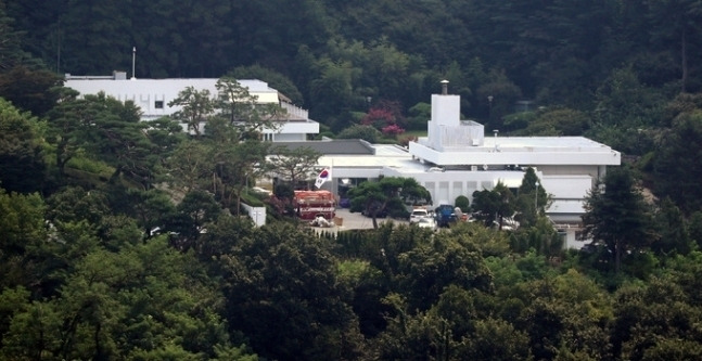 서울 용산구 대통령 관저 모습. 뉴시스