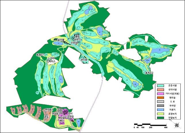 우리들메디컬골프리조트 시설 배치도 [제주도 제공.재판매 및 DB 금지]