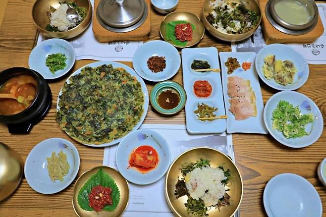 송내촌산나물밥