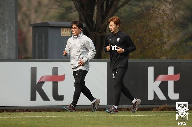 [파주=뉴시스]축구대표팀 수비수 김진수. (사진=대한축구협회 제공)