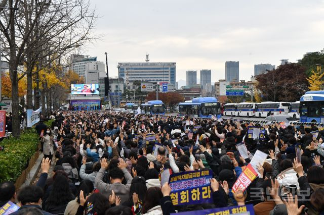 집회 모습. 신석현 포토그래퍼