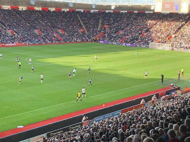 잉글랜드 프리미어리그(EPL) 사우샘프턴-뉴캐슬전 [촬영 최윤정]