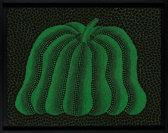 오는 29일 홍콩에서 열리는 서울옥션 경매에 출품된 쿠사마 야요이의 초록색 '호박’ . 서울옥션