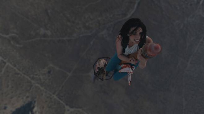 영화 <폴: 600미터>의 한 장면. 스튜디오 디에이치엘·월드시네마 제공