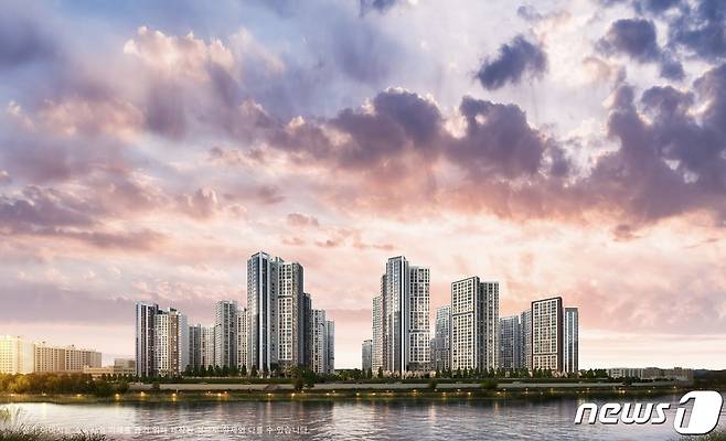 ‘둔산 더샵 엘리프’ 조감도.