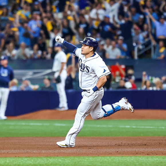 MLB 탬파베이에서 뛰고 있던 최지만은 지난 11일 트에이드를 통해 피츠버그로 이적했다. 그는 피츠버그에서 박현준, 배지환 등 후배인 한국 선수들과 한솥밥을 먹게 됐다. [사진=GSM]