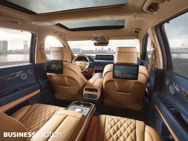 GV80의 실내 인테리어 /사진=제네시스 제공